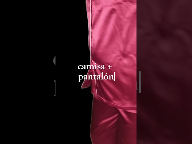 Vídeo relacionado con TRAMAS+ Pijama Mujer Satén, Pijama Mujer Largo, Conjunto de Manga Larga con Botones y pantalón con Cintura Elastica, Ropa de Dormir Cómoda - L, Verde Tiffany