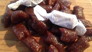 Bala de Gengibre sem açúcar com mel e limão! Excelente para dor de garganta e tosse!