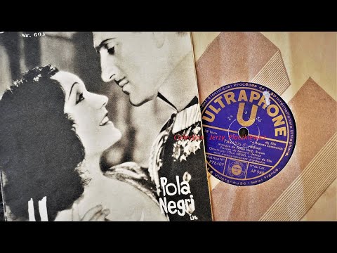 Pola Negri: „Paradise” – French Ultraphone, 1933