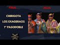 1º PASODOBLE - EL GUELI -  FINAL CHIRIGOTA LOS EXAGERAOS  (CON LETRA) COAC 2024