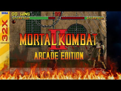 Mortal Kombat II - Arcade Edition for the Sega 32x.  Is this the best hack out there?
