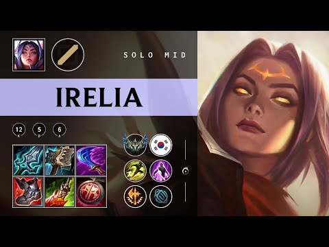 Irelia Mid vs Galio - KR Challenger Patch 25.24