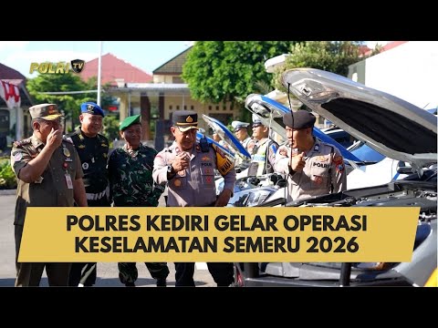 POLRES KEDIRI GELAR OPERASI KESELAMATAN SEMERU 2026