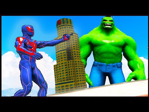 SPIDERMAN 2099 VS HULK 2099 -  EPIC BATTLE