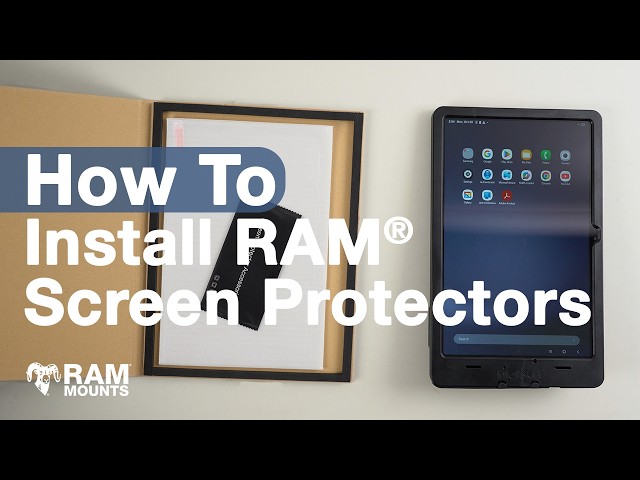 RAM® Screen Protector for iPad 10th & 11th Gen with Thin-Case™