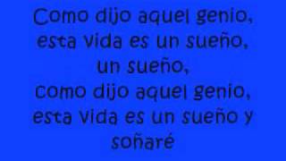 SOÑARE la oreja de van gogh (LETRA)