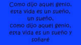 SOÑARE la oreja de van gogh (LETRA)