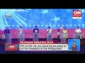VP Debate | Yes Or No: Do you have future plans to run for president?