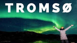 Travel vlog - Tromsø Norway: chasing the Northern Lights, visiting the Fjords and meeting reindeer!