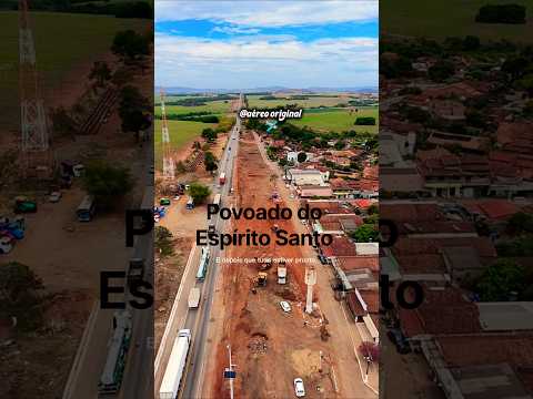 Espírito Santo município de Nova Glória Goiás #aereo