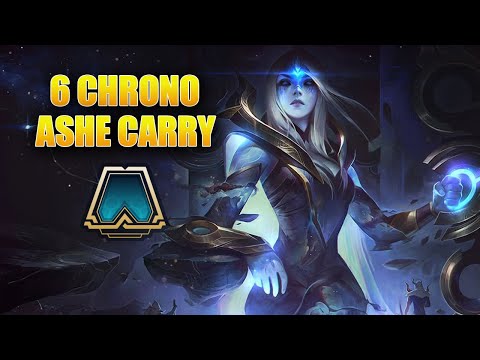 6 CHRONO ASHE IS A NEW OP COMP | TFT Patch 10.8 | Teamfight tactics