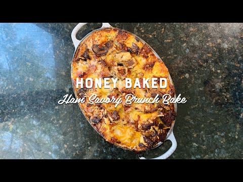 HONEY BAKED HAM SAVORY BRUNCH BAKE
