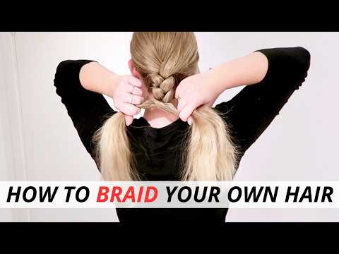 Learn How To Braid Your Hair For Beginners ⭐️ (IN LESS THAN 5 MINUTES) Handplacement & Step By Step!