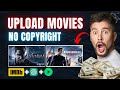 Upload Movies On YouTube Without Copyright And Earn Money With This Secret Method Using AI 2024