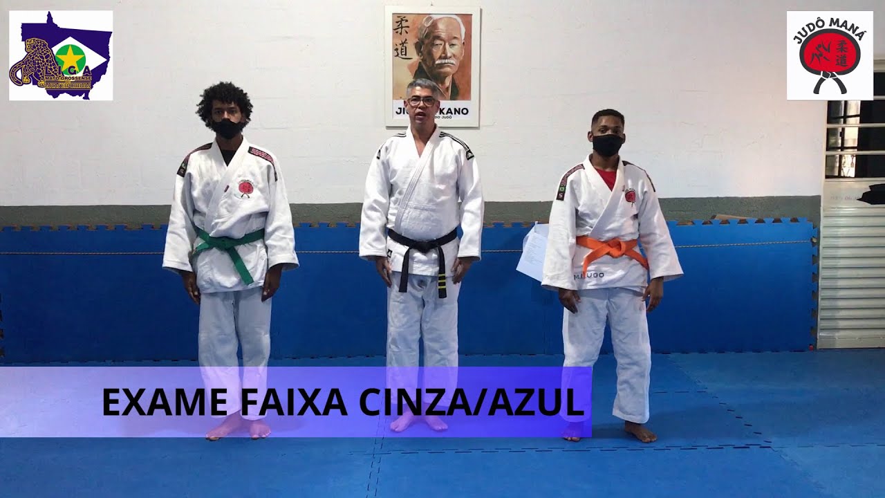 Exame Faixa Cinza/azul
