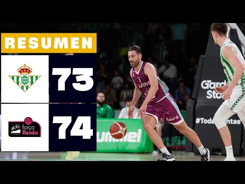 REAL BETIS BALONCESTO 73-74 ICG FORÇA LLEIDA | RESUMEN LEB ORO