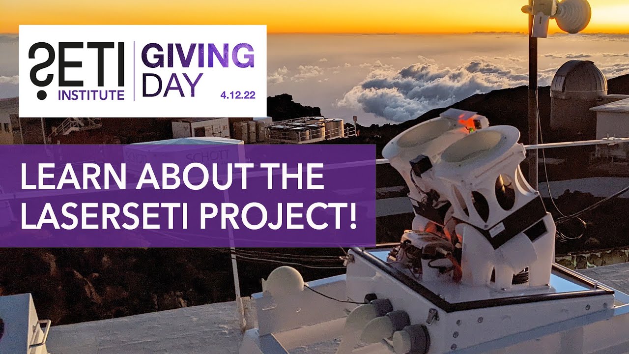 SETI Live: Learn About the LaserSETI Project!