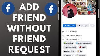 How to Become Friends on Facebook Without Sending Them Friend Request (2023)