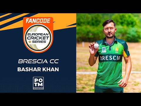 POTM: B.Khan - KIN-XI vs BRE | Highlights | FanCode ECS Brescia, 2022 Day 2 | ECS22.367