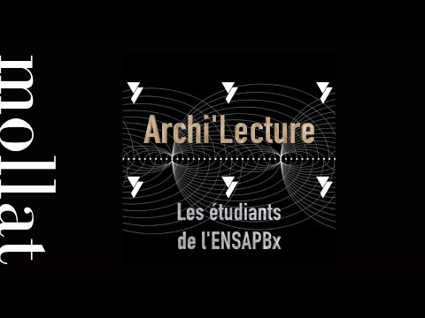 Archi'Lecture - Boulevard de Yougoslavie