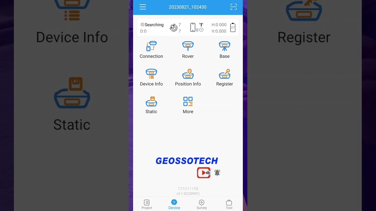 GNSS TUTORIAL - HOW TO UPGRADE YOUR FIRMWARE USING SURVEY MASTER