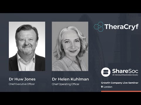 TheraCryf plc (TCF)- ShareSoc seminar