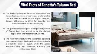 Archetypen brings in an exquisitely designed luxury bed of Talamo Zanotta