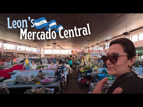 Exploring Leon's Mercado Central 🇳🇮 Nicaragua
