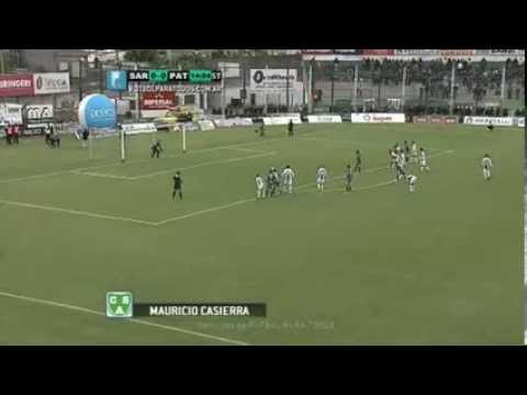 Sarmiento 1 - Patronato 0 Gol de Casierra (Relato: José Luis Miquelez)