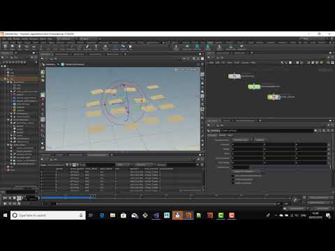 Atoms Crowd - Houdini Cloth Simulation
