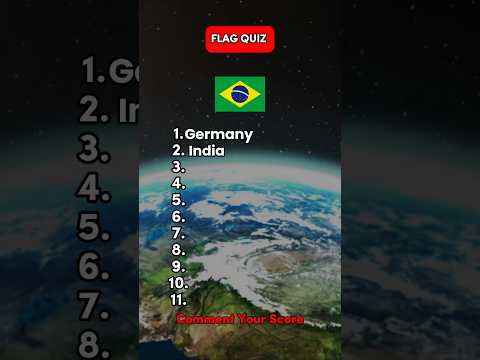 Can You Guess All These Flags ?🌎 #quiz  #flag  #challenge