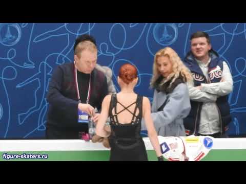 Alexandra Trusova / Russian Nationals 2022 FS Coaches reaction