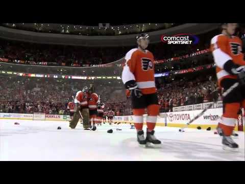 Danny Briere Overtime Hat-Trick Goal