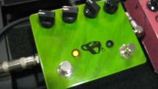 Video thumbnail for JHS Green Tea 2 in 1 Pedal TS808 and Mosfet Boost (Proto-Type) by JHS Pedals