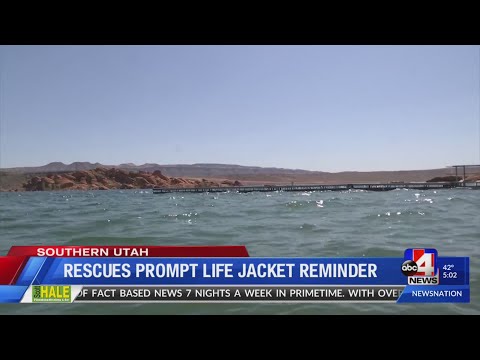 'Your body locks up and you can go under if you're not wearing a life jacket': Sand Hollow Officials