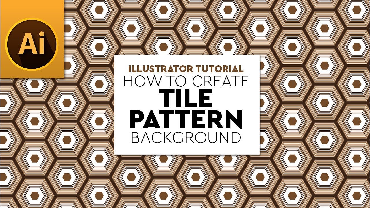 Design Patterns | Tile Patterns | Geometric Patterns | Illustrator Tutorial