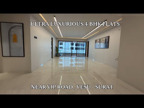Ultra Luxurious 4 BHK Flats Near VIP Road, Vesu, Surat