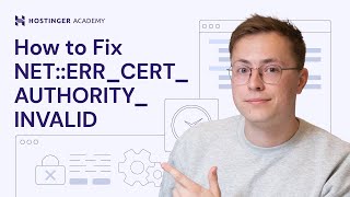 How to Fix NETT::ERR_CERT_AUTHORITY_INVALID Error