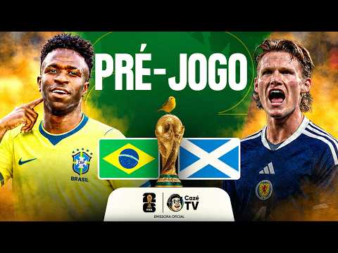 PRÉ-JOGO DE BRASIL X ESCÓCIA | COPA DO MUNDO FIFA™ 2026 | 3ª RODADA | FASE DE GRUPOS