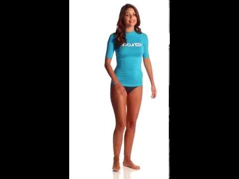 Rip Curl Women's Surf Team S/S Rashguard | SwimOutlet.com
