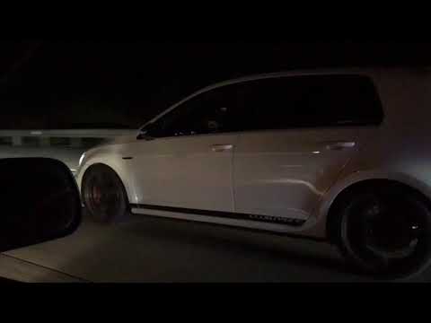 Turbo Si Civic VS MK7 GTI w/IS38 turbo