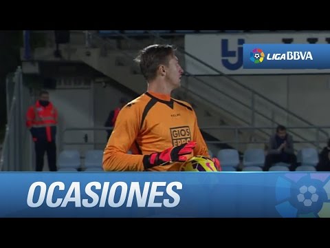 Todas las ocasiones de Getafe CF (0-0) Elche CF