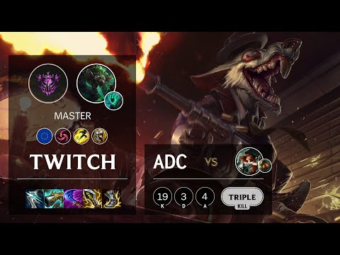 Twitch ADC vs Miss Fortune - EUW Master Patch 11.24