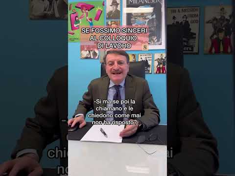 If We Were Honest at the Job Interview 2 (with Giacomo Poretti)