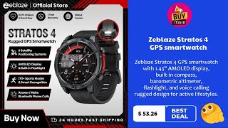 Zeblaze Stratos 4 GPS smartwatch