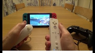 5 Generations of Nintendo Controllers working on the Switch