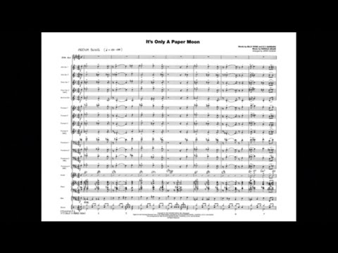 It's Only a Paper Moon arranged by Jerry Nowak