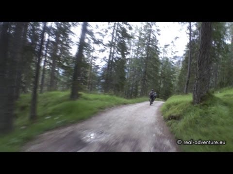 Mountainbike Downhill - Croda da Lago Dolomiten - Abenteuer Alpin 2011 (Folge 7.7)