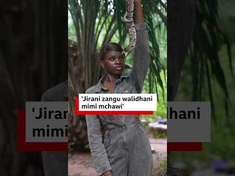 Snake girl: Msichana mwenye dhamira ya kukomesha nyoka wenye sumu