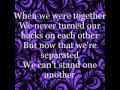 Avant - Separated lyrics 